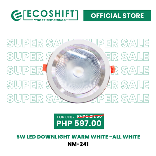 Super Sale Led Downlight 5W All white