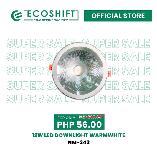 Super Sale Led Downlight 12W Warm White - Big Type