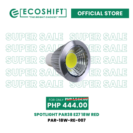 Super Sale Spotlight PAR38 E27 18W Red