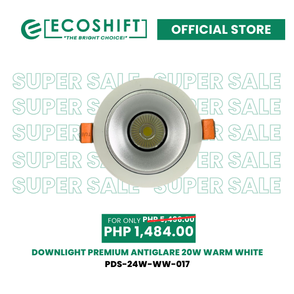 Super Sale Downlight Premium Antiglare 20W Warmwhite