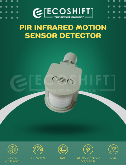 PIR Infrared Motion Sensor Detector