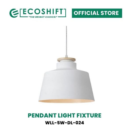 PENDANT LIGHT FIXTURE E27 WHITE