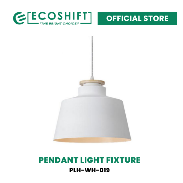 Pendant Light Fixture E27 White