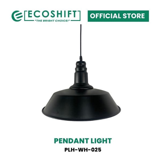 Pendant Housing Vintage Dome Black