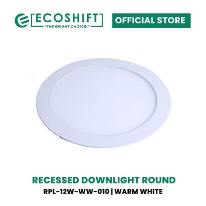 LED Recessed Downlight Round 6W 12W 18W