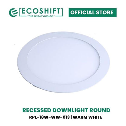 LED Recessed Downlight Round 6W 12W 18W