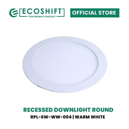 LED Recessed Downlight Round 6W 12W 18W