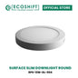LED Surface Slim Downlight Round 12W Daylight