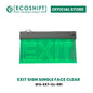 LED Exit Light Clear Single Face