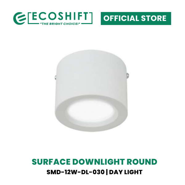 LED Surface Downlight Round 12W Daylight Deluxe