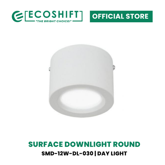 LED Surface Downlight Round 12W Daylight Deluxe