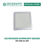 LED Surface Downlight Square 6W 12W