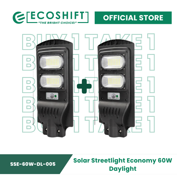 Buy 1 Take 1 Solar Led Streetlight Economy 60W Daylight