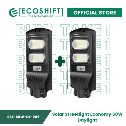 Buy 1 Take 1 Solar Led Streetlight Economy 60W Daylight