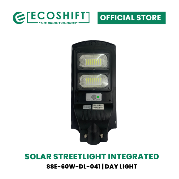LED Solar Streetlight Integrated 60W 100W 150W 300W Daylight Economy Monocrystalline