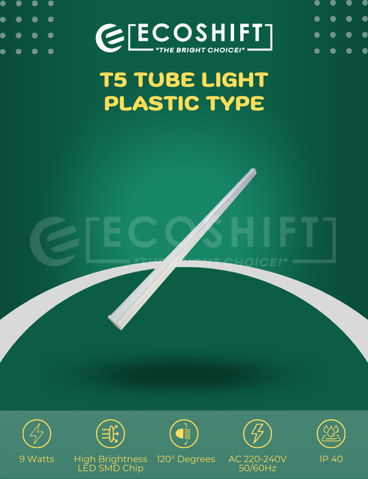 T5 Tube Light - Economy 9W 2ft.