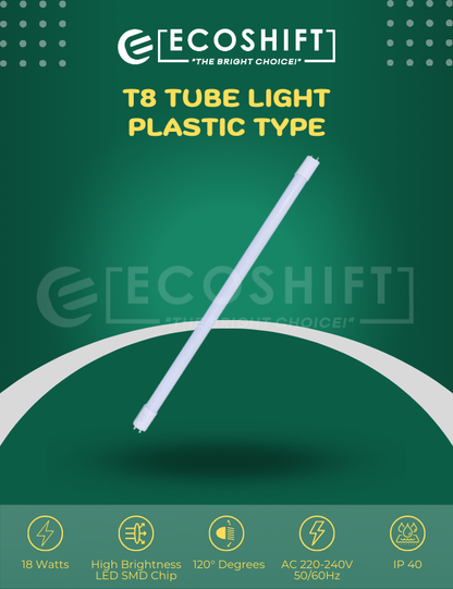 T8 Tube Light - Economy 18W 4ft.