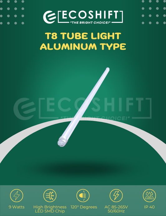 T8 Tubelight - Deluxe 9W 2ft, Daylight