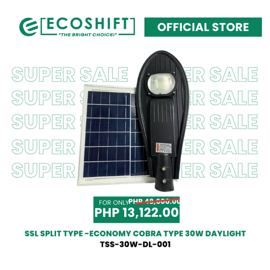 Super Sale Solar Streetlight Split Type Economy Cobra Type 30W Daylight