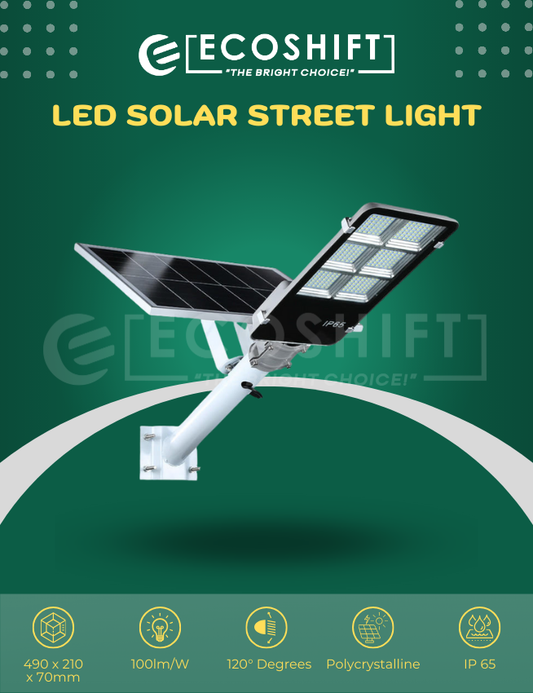 Traditional LED Solar Street Light Daylight 300 Watts