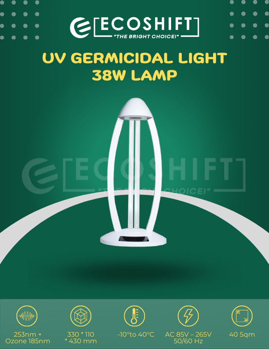 UV Germicidal Light 38 Watts Disinfection Lamp