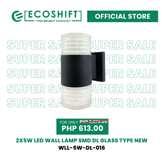 Super Sale Led Wall Lamp SMD Glass Type 2x5W New