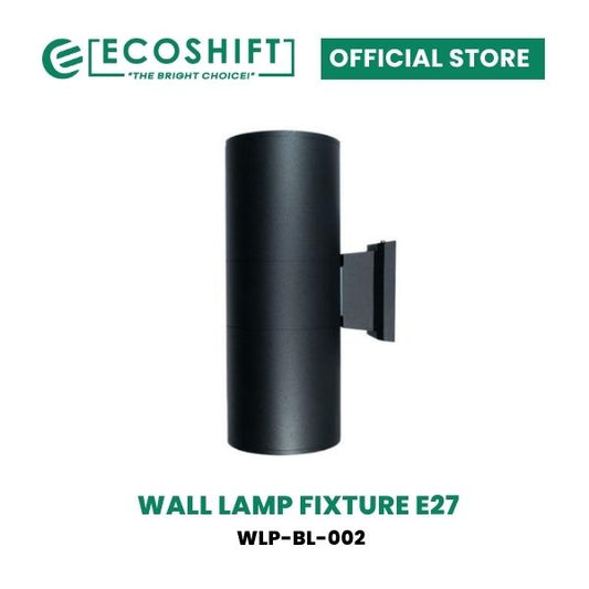 LED Wall Lamp Fixture E27 Black