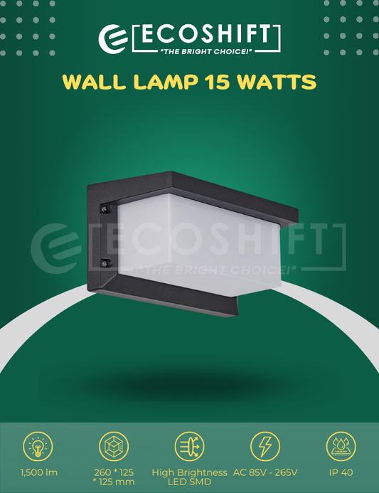 Wall Lamp - Deluxe 15 Watts