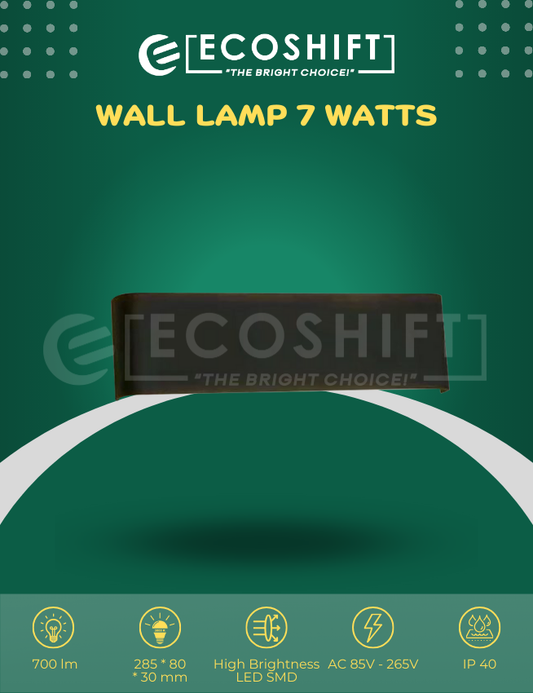 Wall Lamp Deluxe - 7 Watts Warm White