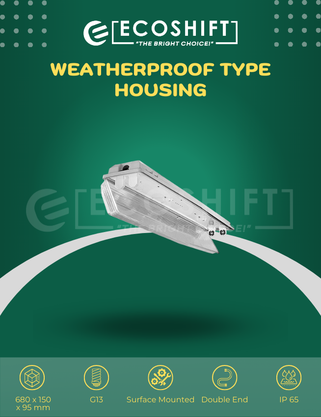 Weatherproof Type Housing - Economy 2×20 2ft