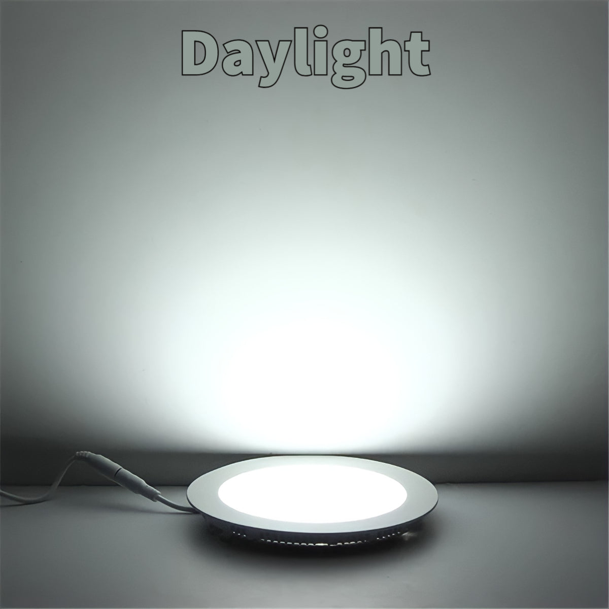 LED Panel Light 6W 12W 18W Round Recessed Type Ecoshift Shopify