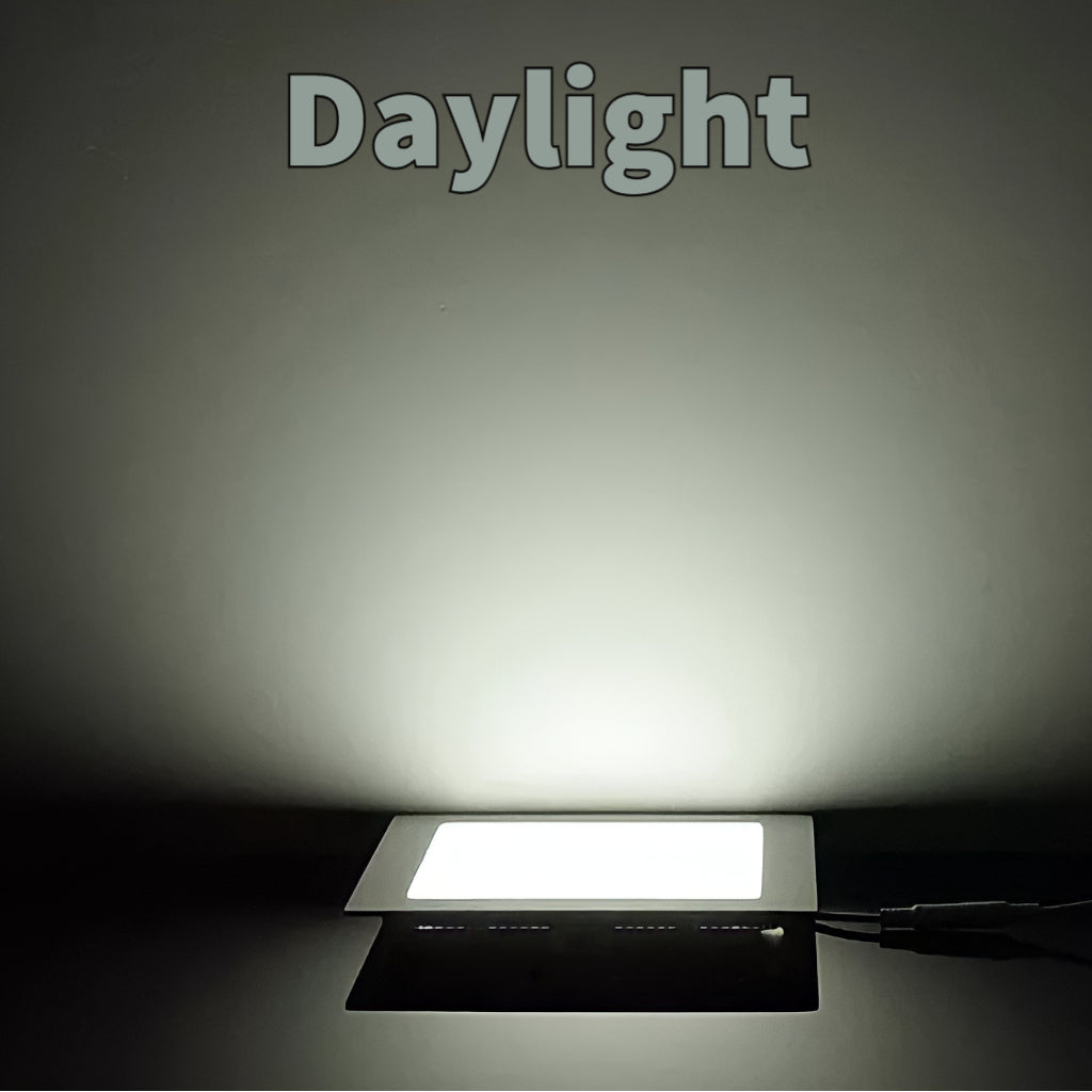 Led Light Square Court LED Panel Light 6W 12W Surface Mounted Square – Ecoshift Shopify